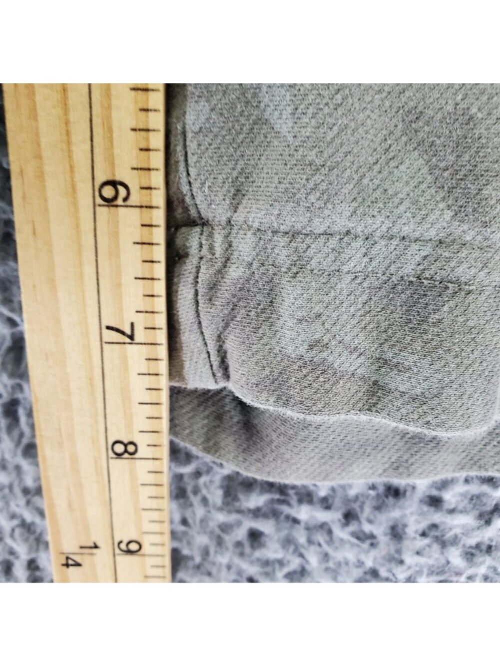 Athleta Shorts Womens Size 6 Camo Green Farallon Bermuda Elastic Waist - Picture 7 of 10